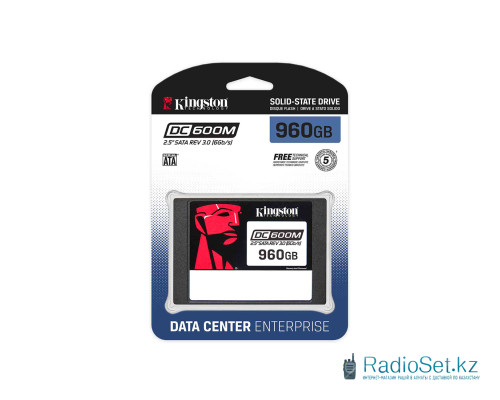 Твердотельный накопитель SSD Kingston SEDC600M/960G SATA 7мм